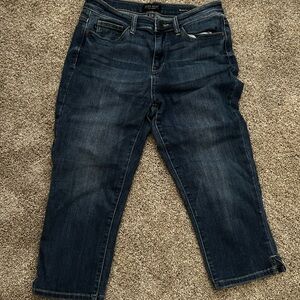 Judy Blue skinny crop Blue Jeans